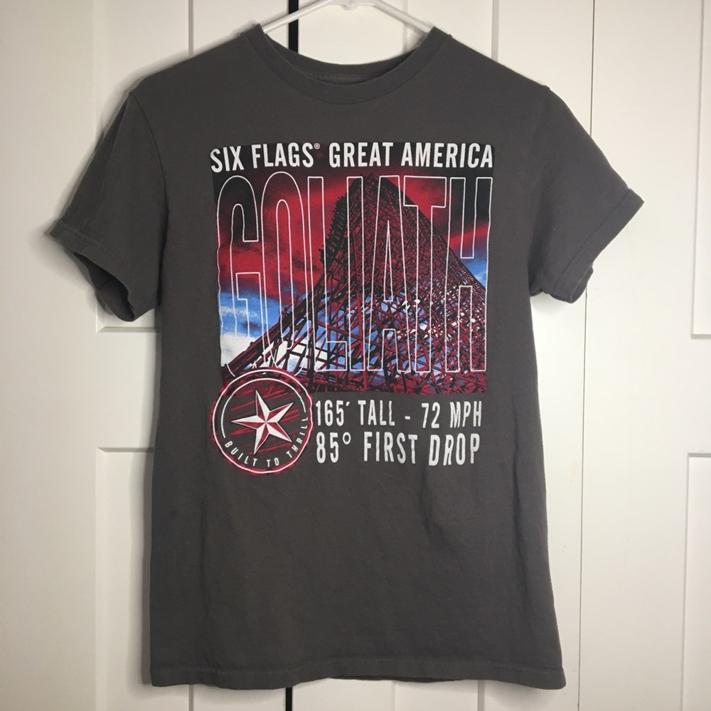 Six Flags Goliath t-shirt